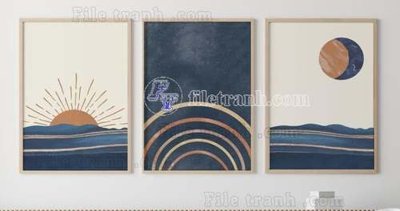 File ảnh File gốc in bộ tranh decor treo tráng gương canvas GB20862 (gốc) in backdrop sự kiện