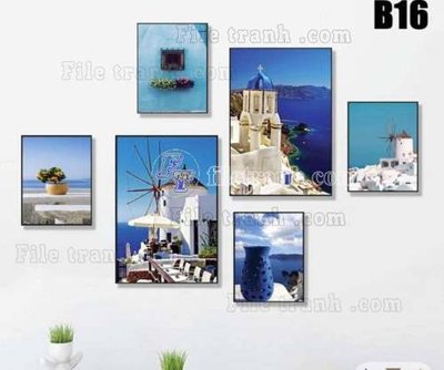 File tranh gốc PSD File gốc in bộ tranh decor treo tráng gương canvas GB20931 còn nguyên layer