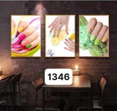 File gốc File gốc in bộ tranh decor treo tráng gương canvas GB20959 (phiên bản chuẩn) để in ấn