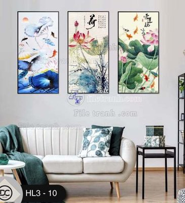 Ảnh mô tả file gốc in mica File gốc in bộ tranh decor treo tráng gương canvas GB21063