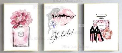 File ảnh File gốc in bộ tranh decor treo tráng gương canvas GB21115 (gốc) dùng in Pano