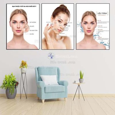 File gốc File gốc in bộ tranh decor treo tráng gương canvas GB21123 (in ấn) màu sắc trung thực