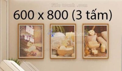File in mica File gốc in bộ tranh decor treo tráng gương canvas GB21130 (bản gốc) siêu trong