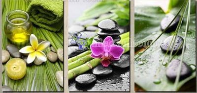 File tranh in trần 3D File gốc in bộ tranh decor treo tráng gương canvas GB21133 (ảnh gốc)