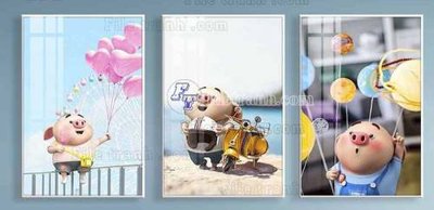 File gốc in ấn File gốc in bộ tranh decor treo tráng gương canvas GB21186 độ phân giải cao