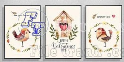 Mua file gốc File gốc in bộ tranh decor treo tráng gương canvas GB21226 (in ấn) tại Filetranh.com