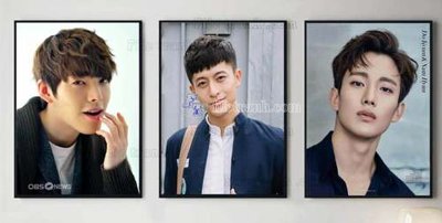 File tranh File gốc in bộ tranh decor treo tráng gương canvas GB21294 (gốc) chủ đề con người