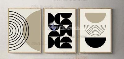 Download file gốc File gốc in bộ tranh decor treo tráng gương canvas GB21337 (in mica) trong suốt