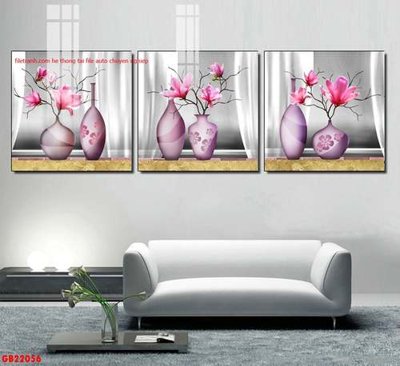 Tải file File gốc in bộ tranh decor treo tráng gương canvas GB22056 (gốc) chủ đề tôn giáo