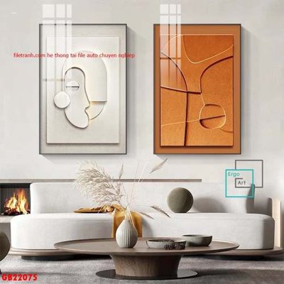 Mua file ảnh gốc File gốc in bộ tranh decor treo tráng gương canvas GB22075 (chất lượng cao)