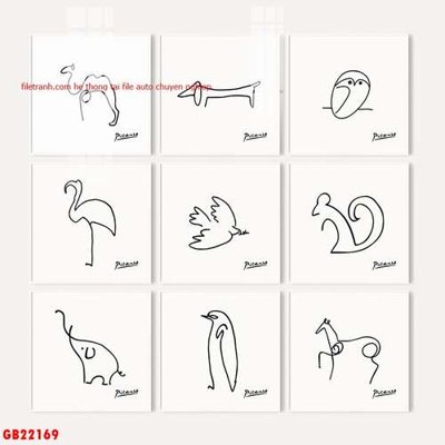 Tải file File gốc in bộ tranh decor treo tráng gương canvas GB22169 (PSD) cho in ấn quảng cáo