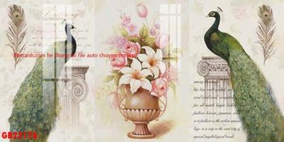 Tải file File gốc in bộ tranh decor treo tráng gương canvas GB22176 (gốc) chủ đề tôn giáo