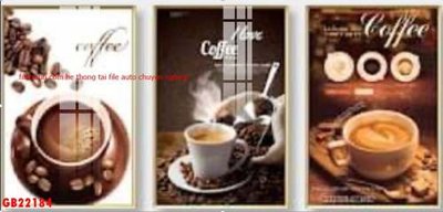 File PSD File gốc in bộ tranh decor treo tráng gương canvas GB22184 (bản gốc) đã tách nền