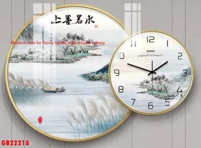 File gốc File gốc in bộ tranh decor treo tráng gương canvas GB22218 (phong cách) cổ điển