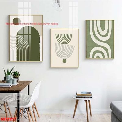 Tải file File gốc in bộ tranh decor treo tráng gương canvas GB22257 (gốc) chủ đề tâm linh
