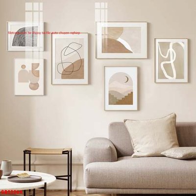 File gốc File gốc in bộ tranh decor treo tráng gương canvas GB22264 (cho in 3D) độc đáo