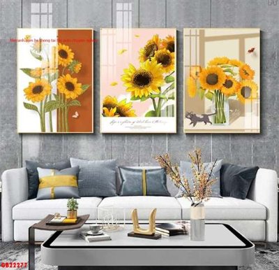 File gốc File gốc in bộ tranh decor treo tráng gương canvas GB22277 (phong cách) châu Âu