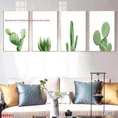 File tranh File gốc in bộ tranh decor treo tráng gương canvas GB22411 (gốc) chủ đề trừu tượng