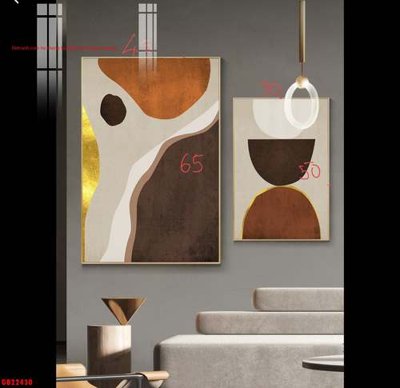 File gốc File gốc in bộ tranh decor treo tráng gương canvas GB22430 (cho in 3D) độc đáo