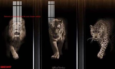 Mua file gốc File gốc in bộ tranh decor treo tráng gương canvas GB22497 (in ấn) tại Filetranh.com