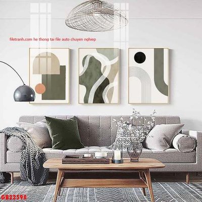 Tải file File gốc in bộ tranh decor treo tráng gương canvas GB22598 (gốc) làm file tranh quảng cáo