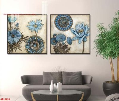 Tải file File gốc in bộ tranh decor treo tráng gương canvas GB22620 (PSD) cho in ấn quảng cáo