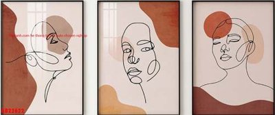 File gốc File gốc in bộ tranh decor treo tráng gương canvas GB22622 (PNG) không nền chất lượng