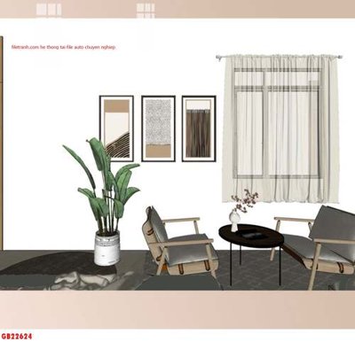 File PSD File gốc in bộ tranh decor treo tráng gương canvas GB22624 (bản gốc) dễ dàng edit