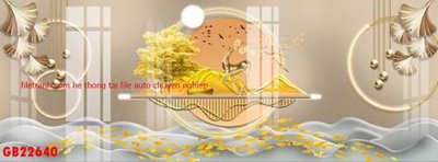 Tải file gốc File gốc in bộ tranh decor treo tráng gương canvas GB22640 (in khổ lớn) không mờ