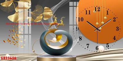 File tranh File gốc in bộ tranh decor treo tráng gương canvas GB22656 (gốc) chủ đề động vật