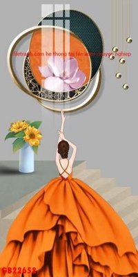 Download file File gốc in bộ tranh decor treo tráng gương canvas GB22658 (gốc) in mica cao cấp