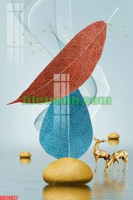 File in ấn File gốc in bộ tranh decor treo tráng gương canvas GB24027 (bản gốc) chất lượng cao
