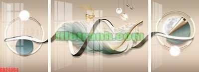 File tranh File gốc in bộ tranh decor treo tráng gương canvas GB24064 (gốc) chủ đề tĩnh vật