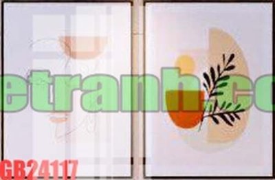 File in mica File gốc in bộ tranh decor treo tráng gương canvas GB24117 (bản gốc) sắc sảo
