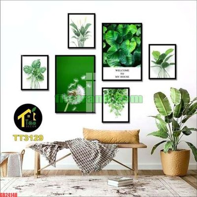 Tải file File gốc in bộ tranh decor treo tráng gương canvas GB24148 (gốc) chủ đề tâm linh