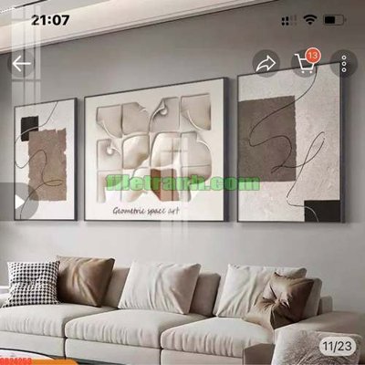 Tải file gốc File gốc in bộ tranh decor treo tráng gương canvas GB24253 (in bạt) quảng cáo