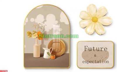 Download file File gốc in bộ tranh decor treo tráng gương canvas GB24271 (chất lượng in ấn)