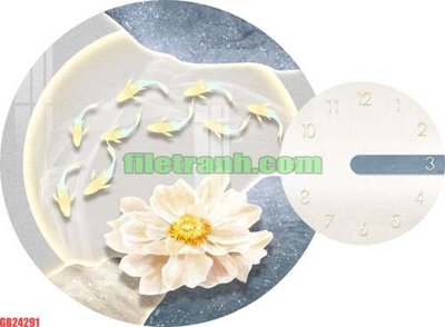 File tranh File gốc in bộ tranh decor treo tráng gương canvas GB24291 (gốc) chủ đề tĩnh vật