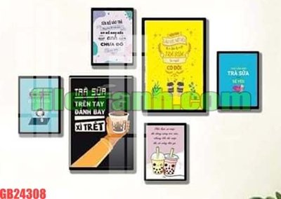 File gốc File gốc in bộ tranh decor treo tráng gương canvas GB24308 (dành cho trang trí nội thất)