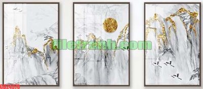 Tải file gốc File gốc in bộ tranh decor treo tráng gương canvas GB24378 (bản PSD) đầy đủ layer