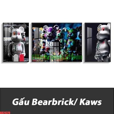 File tranh File gốc in bộ tranh decor treo tráng gương canvas GB24379 (gốc) phong cách tối giản