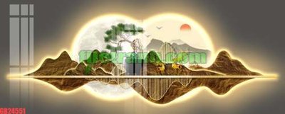 File PSD File gốc in bộ tranh decor treo tráng gương canvas GB24551 (nguyên bản) cho thiết kế