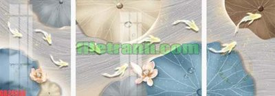 File tranh in trần File gốc in bộ tranh decor treo tráng gương canvas GB24556 (ảnh gốc siêu nét)