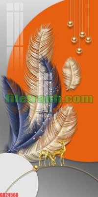 File ảnh File gốc in bộ tranh decor treo tráng gương canvas GB24568 (gốc) cho trang trí nội thất