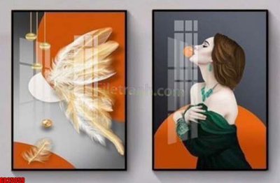 File PSD File gốc in bộ tranh decor treo tráng gương canvas GB25059 (bản gốc) chất lượng nhất