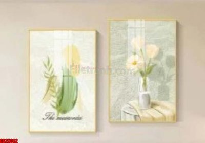 Mua file gốc File gốc in bộ tranh decor treo tráng gương canvas GB25062 (in ấn) tại Filetranh.com