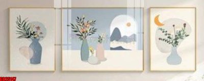 File gốc File gốc in bộ tranh decor treo tráng gương canvas GB25147 (chủ đề hiện đại) trang trí