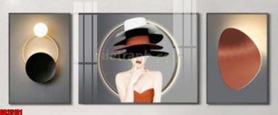 File PSD File gốc in bộ tranh decor treo tráng gương canvas GB25191 (nguyên gốc) chất lượng cao