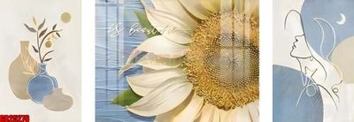 File in mica File gốc in bộ tranh decor treo tráng gương canvas GB25276 (ảnh gốc) đẹp