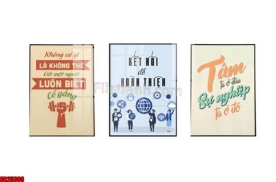 File in mica File gốc in bộ tranh decor treo tráng gương canvas GB25300 (bản gốc) siêu trong